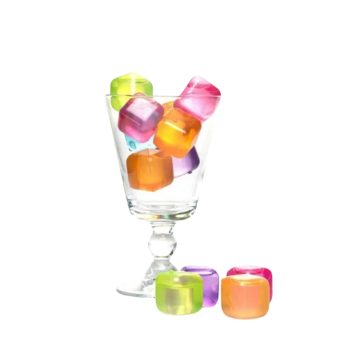 IVORY KARE BUZ KÜPÜ 12'Lİ