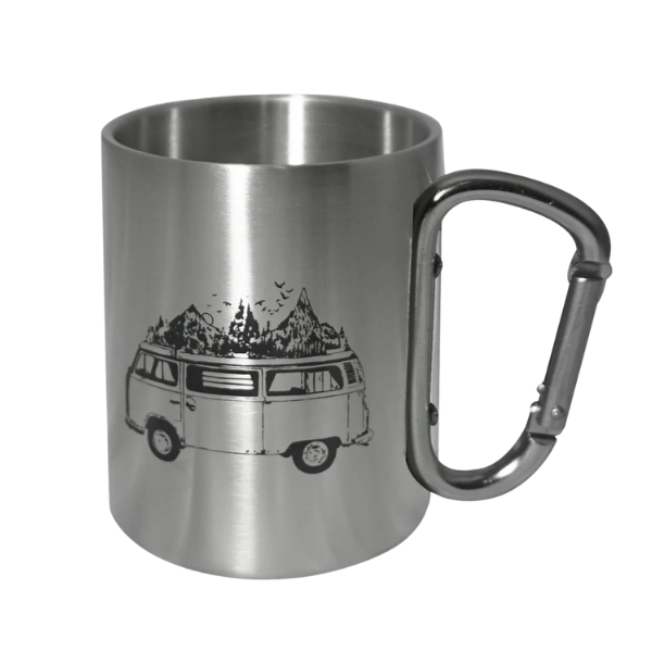 ORCAMP KARABİNALI ÇELİK KUPA