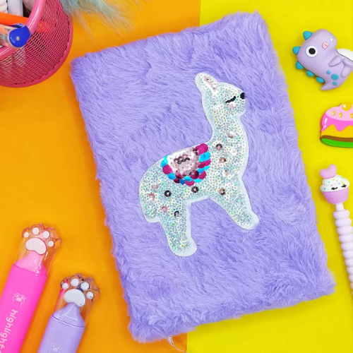 FİXPOİNT NOT DEFTERİ PELUŞ PULLU KAPAK