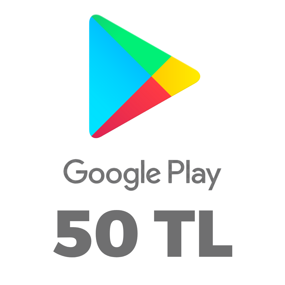 Google Play Hediye Kartı 50 TL